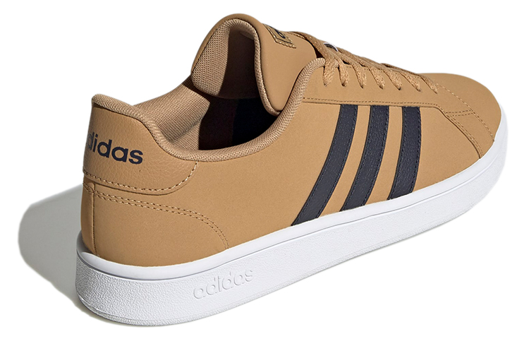 Shop adidas neo Grand Court Base ''Licht Khaki Wit'' FV8482