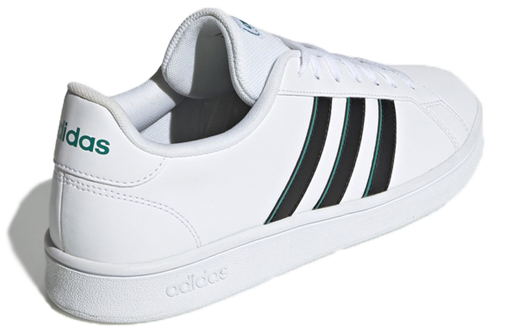 Shop adidas neo Grand Court Base 'Blanco Negro Verde' EG5943