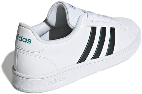 adidas neo Grand Court Base 'Blanco Negro Verde' EG5943 Shop adidas neo Grand Court Base 'Blanco Negro Verde' EG5943