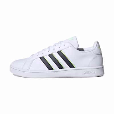 adidas neo Grand Court Base 'White Black Green'