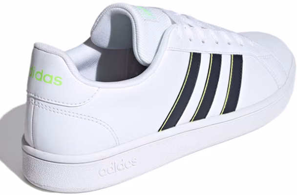 adidas neo Grand Court Base 'White Black Green' FV8472 Shop adidas neo Grand Court Base 'White Black Green' FV8472