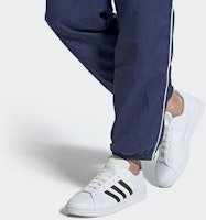 adidas neo GRAND COURT Base 低筒 板鞋 男式 白黑色 Sizing adidas neo GRAND COURT Base 低筒 板鞋 男式 白黑色