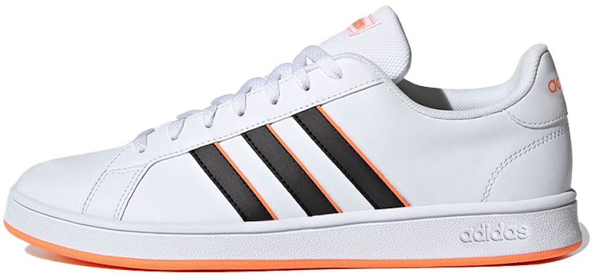 adidas neo Grand Court Base 'White Black Orange' FY8569 Buy adidas neo Grand Court Base 'White Black Orange' FY8569