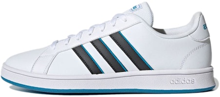 adidas neo Grand Court Base 'White Blue Black' GV7152 adidas neo Grand Court Base 'White Blue Black' GV7152