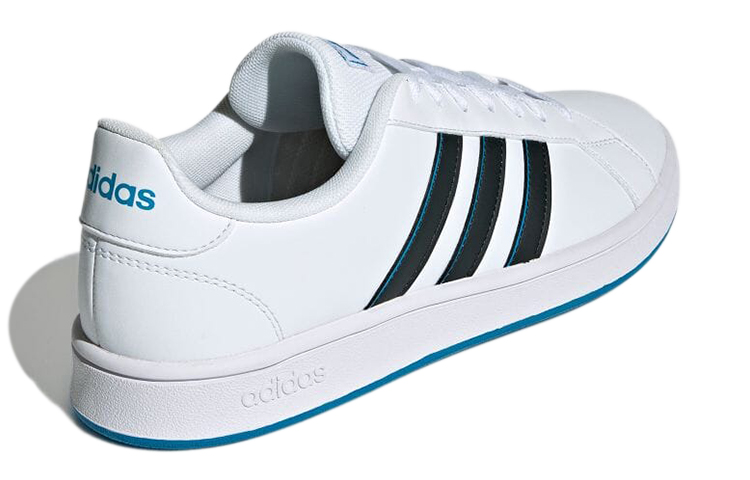 Shop adidas Neo Grand Court Base ''Wit Blauw Zwart'' GV7152