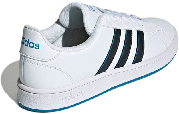 adidas neo Grand Court Base 'Blanco Azul Negro' GV7152 Shop adidas neo Grand Court Base 'Blanco Azul Negro' GV7152