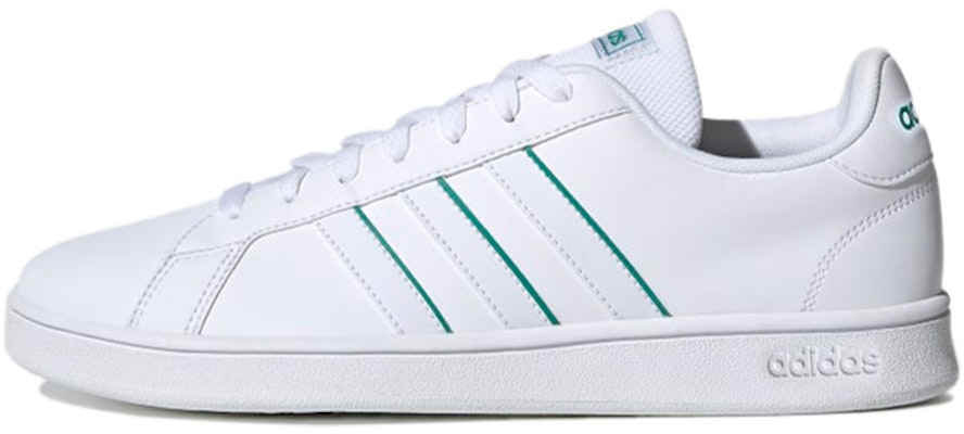 adidas neo Grand Court Base 'White Green' EG3755 Buy adidas neo Grand Court Base 'White Green' EG3755
