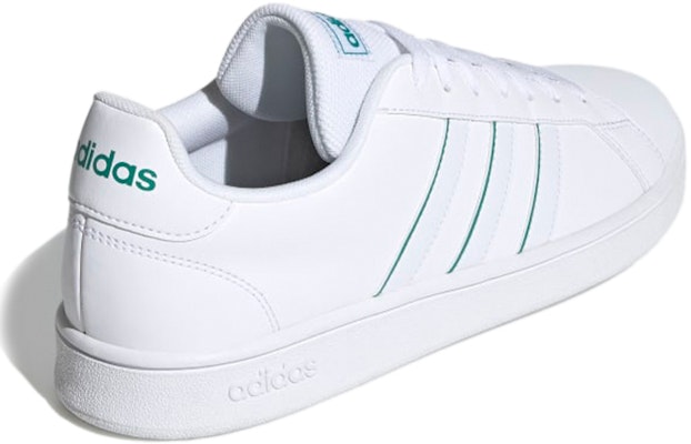 adidas neo Grand Court Base 'White Green' EG3755 Shop adidas neo Grand Court Base 'White Green' EG3755