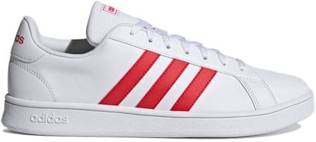 adidas neo Grand Court Base 'Putih Merah' FY8567 Order adidas neo Grand Court Base 'Putih Merah' FY8567