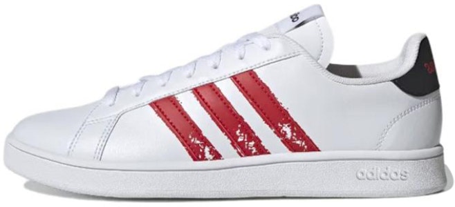 アディダス ネオ グランドコート ベース 白×赤 GZ0986 Buy アディダス ネオ グランドコート ベース 白×赤 GZ0986
