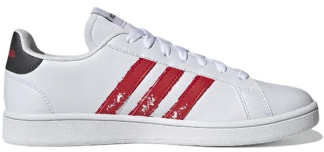 アディダス ネオ グランドコート ベース 白×赤 GZ0986 Order アディダス ネオ グランドコート ベース 白×赤 GZ0986