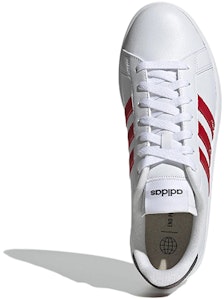 アディダス ネオ グランドコート ベース 白×赤 GZ0986 Purchase アディダス ネオ グランドコート ベース 白×赤 GZ0986