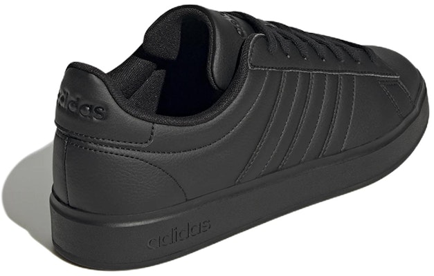 adidas neo Grand Court Cloudfoam 'Hitam' GW9198 Shop adidas neo Grand Court Cloudfoam 'Hitam' GW9198