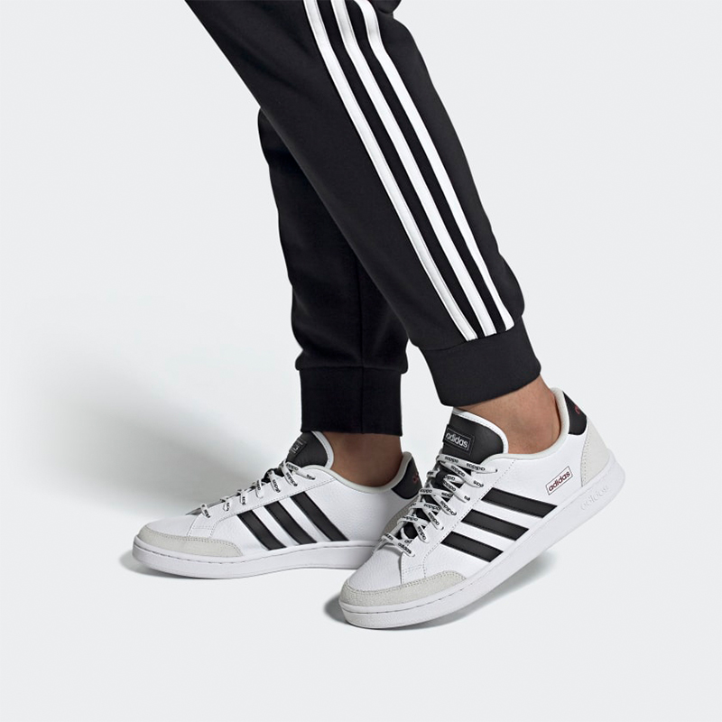 Sizing adidas neo Grand Court Se ''Nero Bianco Grigio'' FW6669