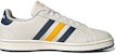 adidas neo Grand Court Kasut Putih/Biru/Kuning FY8195