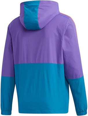 adidas Neo 半拉鍊拼色防風外套 紫色連帽上衣 GM2280 Lookbook adidas Neo 半拉鍊拼色防風外套 紫色連帽上衣 GM2280