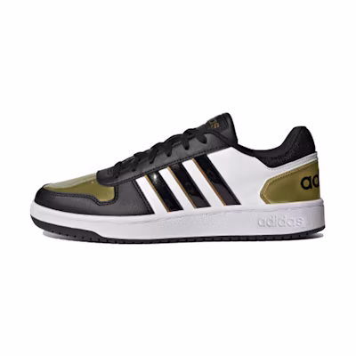 adidas neo Hoops 2.0 'Black Gold White'
