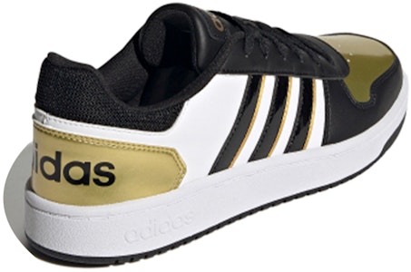 adidas neo Hoops 2.0 'Negro Oro Blanco' H01196 Shop adidas neo Hoops 2.0 'Negro Oro Blanco' H01196