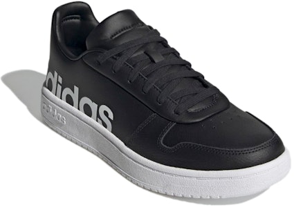 adidas neo Hoops 2.0 'Hitam Putih' GZ9119 Lookbook adidas neo Hoops 2.0 'Hitam Putih' GZ9119