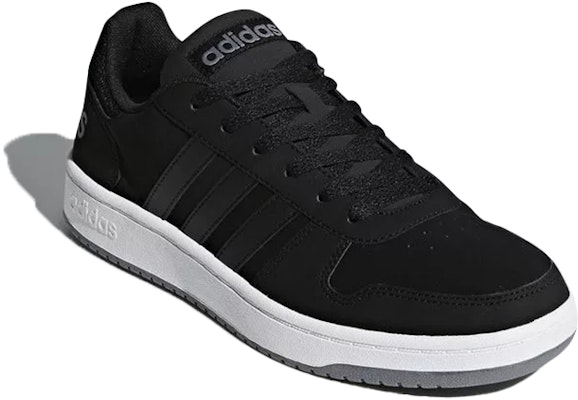 adidas neo Hoops 2.0 'Negro Blanco Gris' DB0122 Lookbook adidas neo Hoops 2.0 'Negro Blanco Gris' DB0122