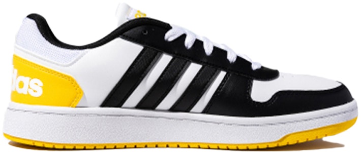 adidas neo Hoops 2.0 'Hitam Putih Kuning' FW5993 Order adidas neo Hoops 2.0 'Hitam Putih Kuning' FW5993