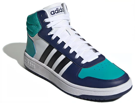 adidas neo Hoops 2.0 ''Bleu Blanc Noir'' FV2729 Lookbook adidas neo Hoops 2.0 ''Bleu Blanc Noir'' FV2729