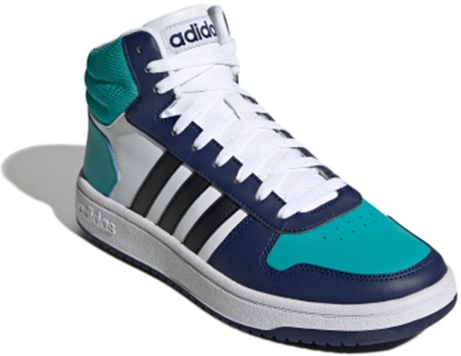 adidas Neo Hoops 2.0 'Azul Blanco Negro' FV2729 Lookbook adidas Neo Hoops 2.0 'Azul Blanco Negro' FV2729