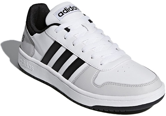 adidas neo Hoops 2.0 低筒 板鞋 男款 黑白色 Lookbook adidas neo Hoops 2.0 低筒 板鞋 男款 黑白色