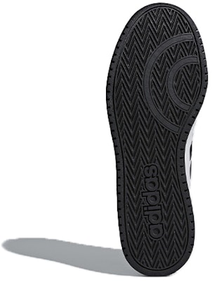 adidas neo Hoops 2.0 低筒 板鞋 男款 黑白色 Details for adidas neo Hoops 2.0 低筒 板鞋 男款 黑白色