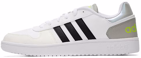 adidas neo Hoops 2.0 'White Gray Black' H01207 adidas neo Hoops 2.0 'White Gray Black' H01207