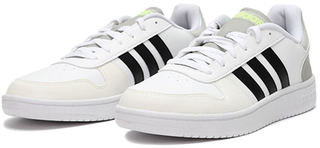 adidas neo Hoops 2.0 'Putih Abu Hitam' H01207 Lookbook adidas neo Hoops 2.0 'Putih Abu Hitam' H01207