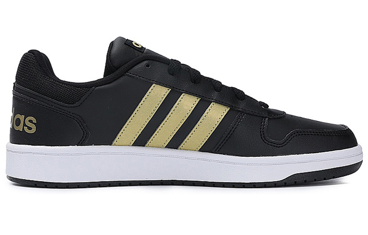 Order adidas neo Hoops 2.0 耐磨防滑 低筒籃球鞋 黑金色