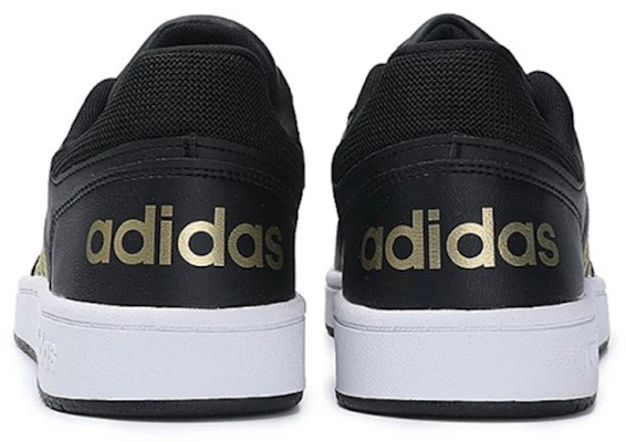 adidas neo Hoops 2.0 耐磨防滑 低筒籃球鞋 黑金色 Lookbook adidas neo Hoops 2.0 耐磨防滑 低筒籃球鞋 黑金色