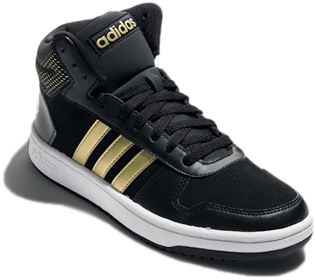 adidas NEO Hoops 2.0 Mid 'Black Gold' B27833 Lookbook adidas NEO Hoops 2.0 Mid 'Black Gold' B27833