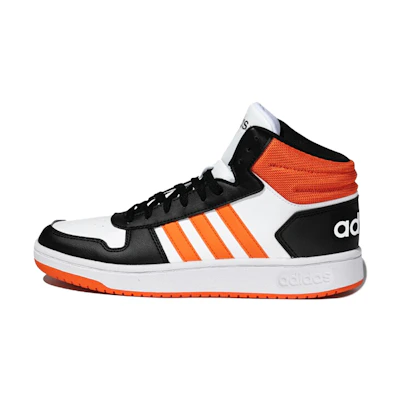 adidas neo Hoops 2.0 Mid 'Black Orange'