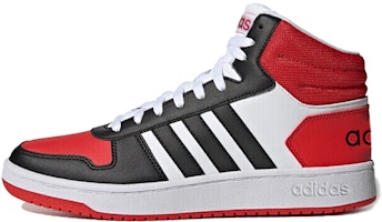 adidas neo Hoops 2.0 Mid 'Black Red' FV2730 adidas neo Hoops 2.0 Mid 'Black Red' FV2730
