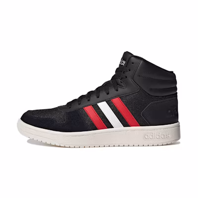 adidas neo Hoops 2.0 Mid 'Black Red White'