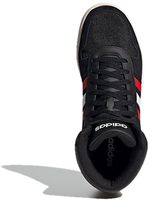 adidas neo Hoops 2.0 Mid 'Hitam Merah Putih' FY5198 Shop adidas neo Hoops 2.0 Mid 'Hitam Merah Putih' FY5198