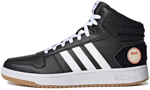 adidas neo Hoops 2.0 Mid 緩震防滑 中筒 籃球鞋 男款 黑白 Buy adidas neo Hoops 2.0 Mid 緩震防滑 中筒 籃球鞋 男款 黑白