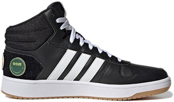 アディダス ネオ Hoops 2.0 Mid 黒白 GY7616 Order アディダス ネオ Hoops 2.0 Mid 黒白 GY7616