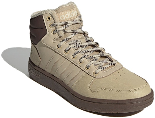 adidas neo Hoops 2.0 Mid 'Coklat' FW3513 Lookbook adidas neo Hoops 2.0 Mid 'Coklat' FW3513