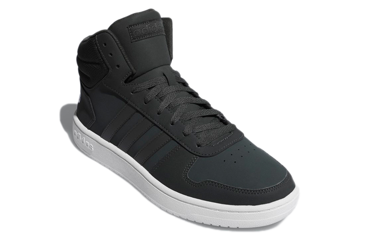 Lookbook adidas Neo Hoops 2.0 Mid ''Nero Carbone'' EE7380