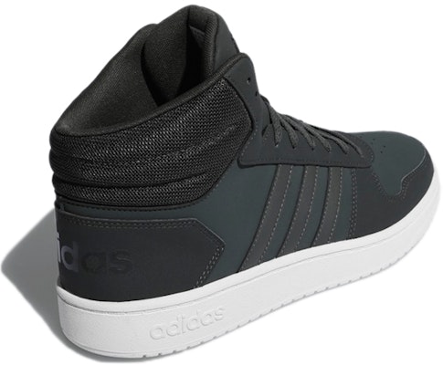 adidas Neo Hoops 2.0 Mid 'Hitam Karbon' EE7380 Shop adidas Neo Hoops 2.0 Mid 'Hitam Karbon' EE7380