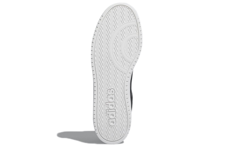 Details for adidas Neo Hoops 2.0 Mid ''Nero Carbone'' EE7380