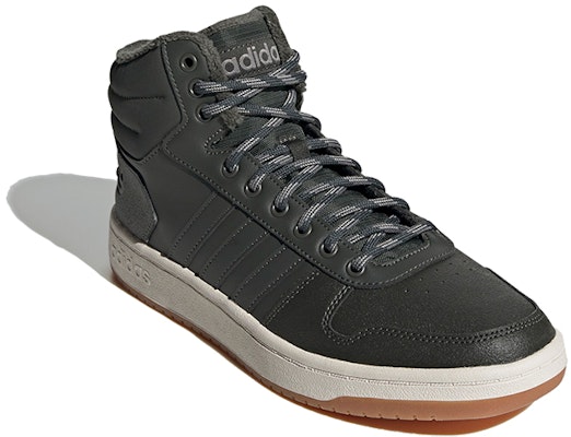 adidas neo Hoops 2.0 Mid 'Dark Green' FW3514 Lookbook adidas neo Hoops 2.0 Mid 'Dark Green' FW3514