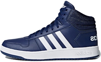adidas Hoops 2.0 Mid 'Blue White' B44663 adidas Hoops 2.0 Mid 'Blue White' B44663