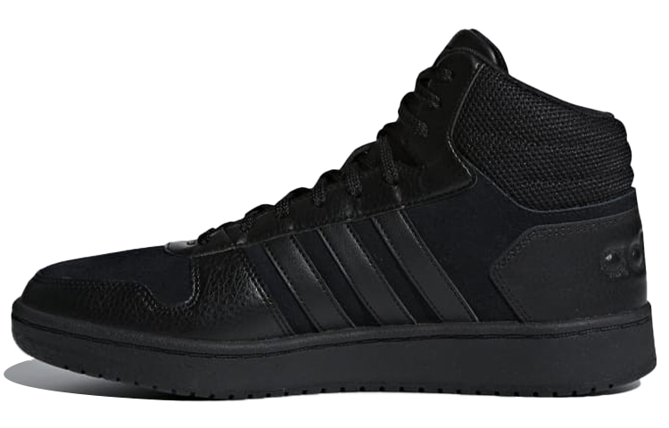 adidas neo Hoops 2.0 Mid 'Triple Black' B44649