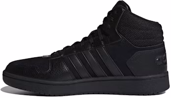 adidas neo Hoops 2.0 Mid 'Triple Black' B44649 adidas neo Hoops 2.0 Mid 'Triple Black' B44649