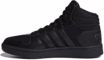 adidas neo Hoops 2.0 Mid 'Triple Black' B44649 adidas neo Hoops 2.0 Mid 'Triple Black' B44649