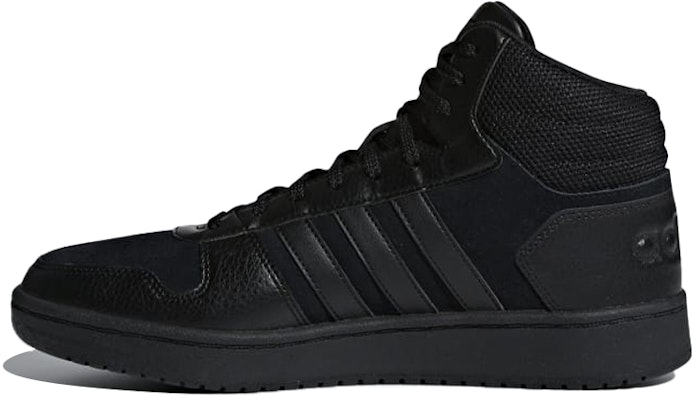 adidas neo Hoops 2.0 Mid 'Triple Black' B44649 Buy adidas neo Hoops 2.0 Mid 'Triple Black' B44649